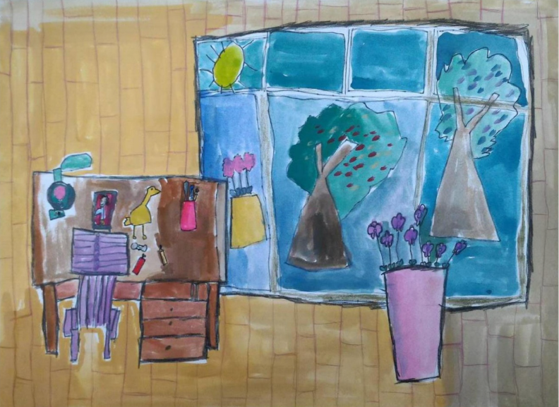 國小中年級組 佳作 - 台北市龍安國小 郭靜