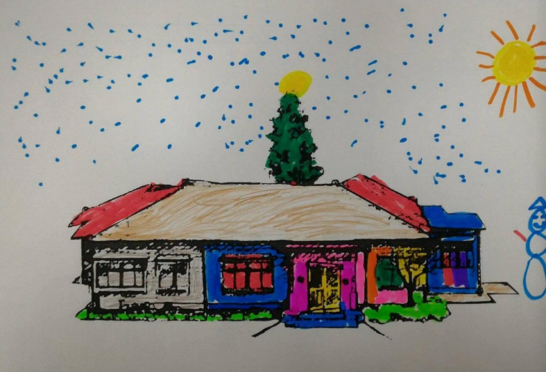 國小低年級組 佳作 - 美國 萬仲璽